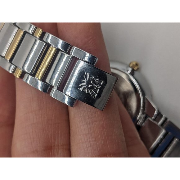 NWT Anne Klein Two-Tone Bracelet Watch Silver/Gold - Picture 4 of 4